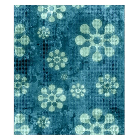 Snow Flake Art Duvet Cover Double Side (California King Size) from ArtsNow.com Back