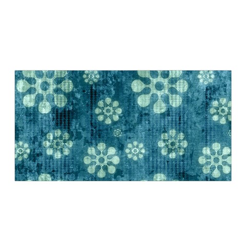 Snow Flake Art Satin Wrap from ArtsNow.com Front