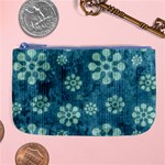 Snow Flake Art Large Coin Purse