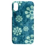Snow Flake Art iPhone X/XS Black UV Print Case