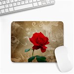 Red Rose Art Small Mousepad