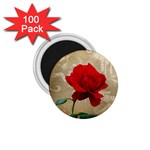 Red Rose Art 1.75  Magnet (100 pack) 