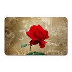 Red Rose Art Magnet (Rectangular)