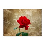 Red Rose Art Sticker A4 (10 pack)