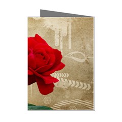 Red Rose Art Mini Greeting Cards (Pkg of 8) from ArtsNow.com Left