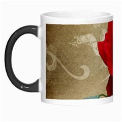 Red Rose Art Morph Mug from ArtsNow.com Left