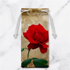 Red Rose Art Jewelry Bag from ArtsNow.com Front