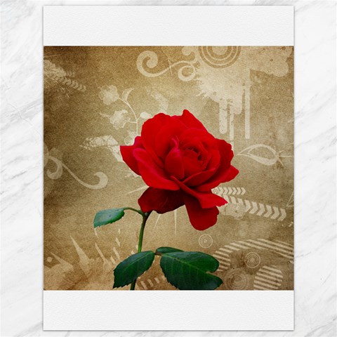 Red Rose Art Canvas 12  x 16  from ArtsNow.com 11.86 x15.41  Canvas - 1