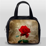 Red Rose Art Classic Handbag (One Side)