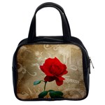 Red Rose Art Classic Handbag (Two Sides)