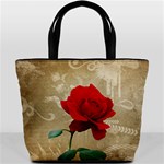 Red Rose Art Bucket Bag