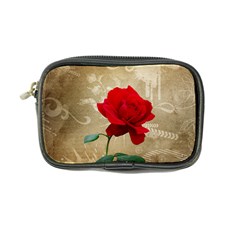 Red Rose Art Coin Purse from ArtsNow.com Front