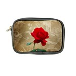 Red Rose Art Coin Purse