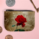 Red Rose Art Mini Coin Purse