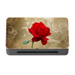 Red Rose Art Memory Card Reader with CF