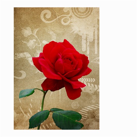 Red Rose Art Large Garden Flag (Two Sides) from ArtsNow.com Front