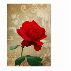 Red Rose Art Large Garden Flag (Two Sides) from ArtsNow.com Back