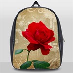 Red Rose Art School Bag (XL)