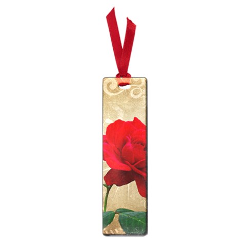 Red Rose Art Small Book Mark from ArtsNow.com Front