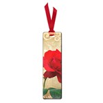 Red Rose Art Small Book Mark