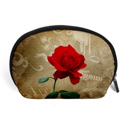 Red Rose Art Accessory Pouch (Large) from ArtsNow.com Front