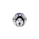 Wolf Moon Mountains 1  Mini Button