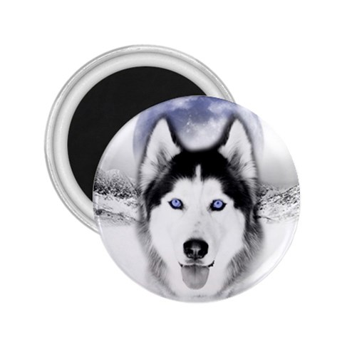 Wolf Moon Mountains 2.25  Magnet from ArtsNow.com Front