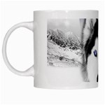 Wolf Moon Mountains White Mug