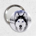 Wolf Moon Mountains 2.25  Handbag Mirror