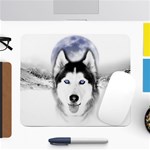 Wolf Moon Mountains Large Mousepad