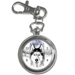 Wolf Moon Mountains Key Chain Watch