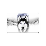 Wolf Moon Mountains Magnet (Name Card)