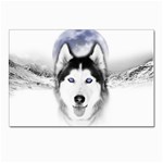 Wolf Moon Mountains Postcard 4 x 6  (Pkg of 10)