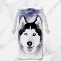 Wolf Moon Mountains Jewelry Bag from ArtsNow.com Back