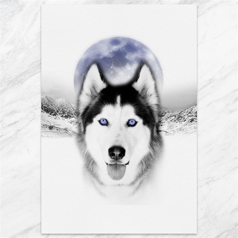 Wolf Moon Mountains Canvas 12  x 18  from ArtsNow.com 11.88 x17.36  Canvas - 1