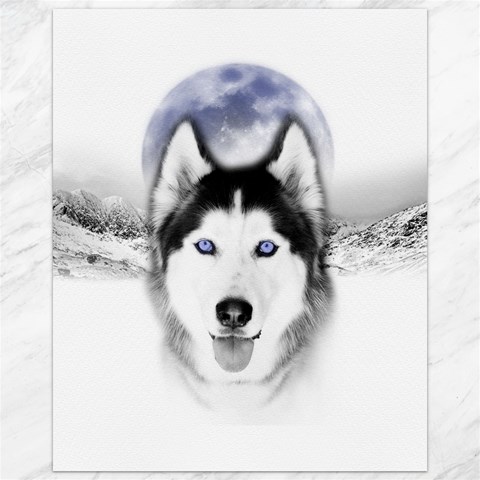 Wolf Moon Mountains Canvas 16  x 20  from ArtsNow.com 15.75 x19.29  Canvas - 1