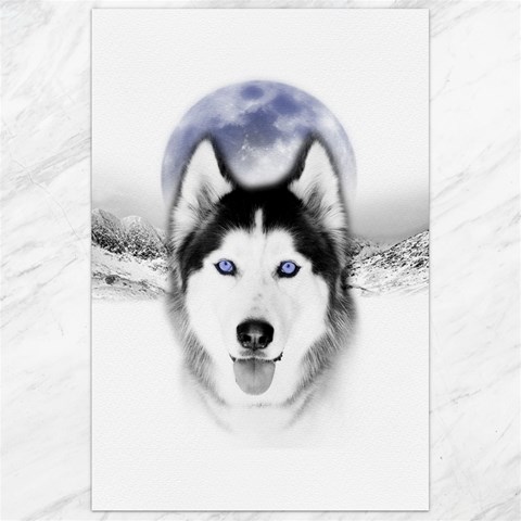 Wolf Moon Mountains Canvas 24  x 36  from ArtsNow.com 23.35 x34.74  Canvas - 1