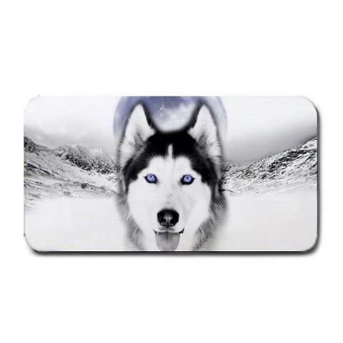 Wolf Moon Mountains Medium Bar Mat from ArtsNow.com 16 x8.5  Bar Mat