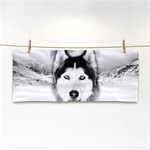 Wolf Moon Mountains Hand Towel