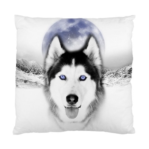 Wolf Moon Mountains Standard Cushion Case (Two Sides) from ArtsNow.com Back