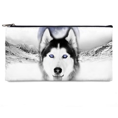 Wolf Moon Mountains Pencil Case from ArtsNow.com Front