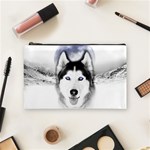 Wolf Moon Mountains Cosmetic Bag (Medium)