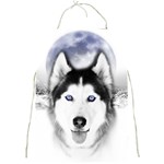 Wolf Moon Mountains Full Print Apron