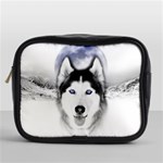 Wolf Moon Mountains Mini Toiletries Bag (One Side)