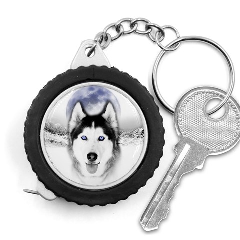 Wolf Moon Mountains Measuring Tape from ArtsNow.com Front