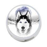 Wolf Moon Mountains 4-Port USB Hub (Two Sides)