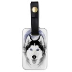 Wolf Moon Mountains Luggage Tag (one side)