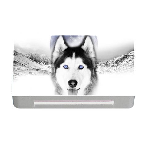Wolf Moon Mountains Memory Card Reader with CF from ArtsNow.com Front