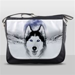 Wolf Moon Mountains Messenger Bag