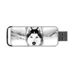 Wolf Moon Mountains Portable USB Flash (Two Sides) from ArtsNow.com Back